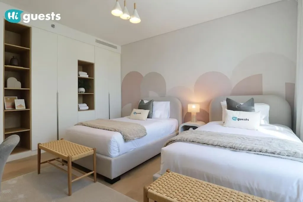 Higuests - Beachfront Living Stunning 4 Bedroom With Maid'S Room Dubai Apartment